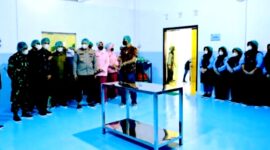 Polres Sumedang bersama Yayasan Kemala Bhayangkari Cabang Sumedang meresmikan Satuan Pelayanan Pemenuhan Gizi (SPPG) Dapur MBG.