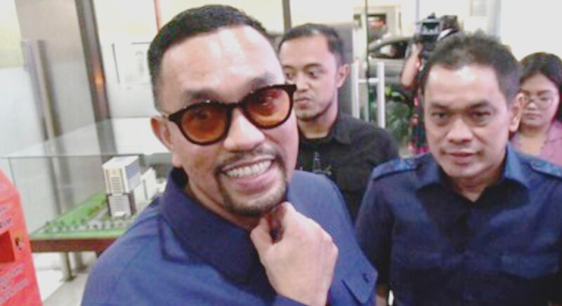 Foto: Ahmad Sahori bersama lima anggota DPR lainya menghadiri sidang Mahkamah Kehormatan Dewan (MKD).