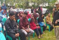 Sebanyak 200 warga masyarakat dari lansia, anak yatim, dan keluarga kurang mampu menyambut dengan antusias. Sabtu (18/10/2025).