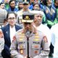 Kapolri Jenderal Polisi Listyo Sigit Prabowo memimpin apel ojek online (ojol) kamtibmas bertajuk 