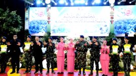 Kapolda Jawa Barat, Dr. Rudi Setiawan, S.I.K., S.H., M.H., memimpin langsung Syukuran Peringatan Hari Ulang Tahun ke-80 Korps Brimob Polri Tahun 2025.
