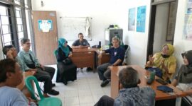 Gapoktan Kecamatan Sumedang Utara melakukan kunjungan ke kantor UPTD Pertanian Sumedang Utara.