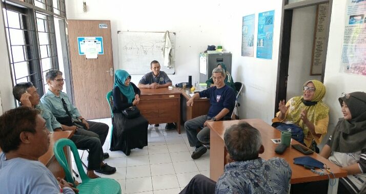 Gapoktan Kecamatan Sumedang Utara melakukan kunjungan ke kantor UPTD Pertanian Sumedang Utara.