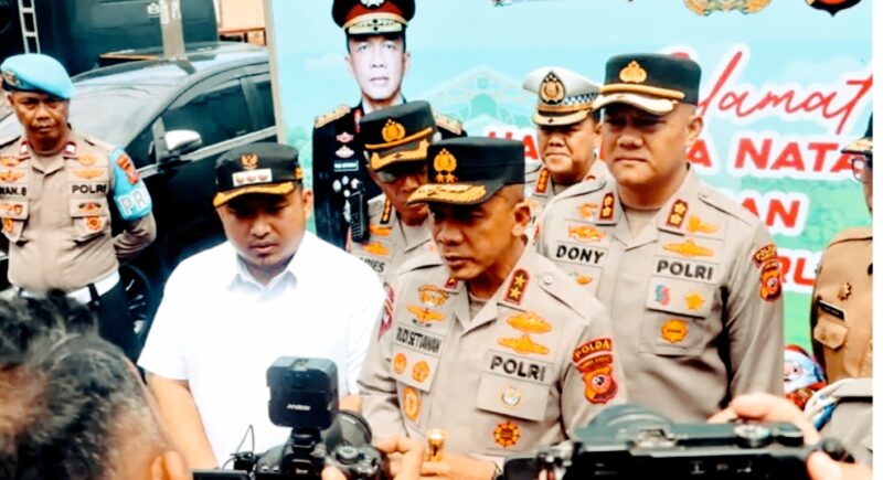 Kapolda Jawa Barat, Irjen Pol Rudi Setiawan, melakukan kunjungan kerja ke Kabupaten Subang.