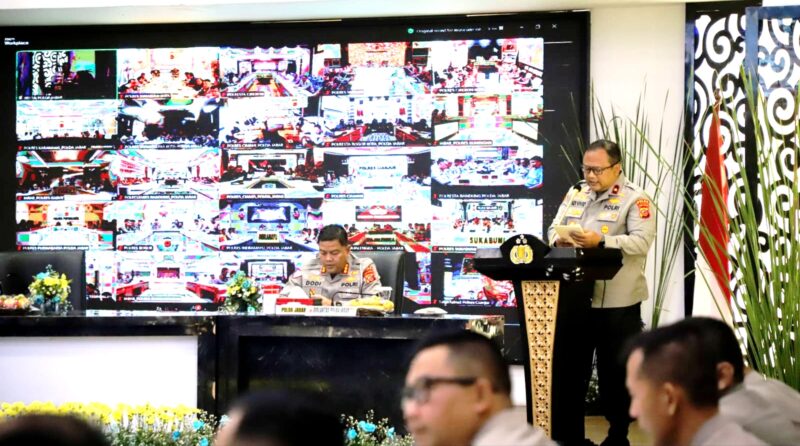 Wakil Kepala Kepolisian Daerah Jawa Barat, Brigjen Pol. Adi Vivid Agustiadi Bachtiar, secara resmi membuka Latihan Pra Operasi (Latpraops) Lilin Lodaya 2025 pada Rabu (17/12/2025).