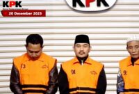 KPK mengungkap bahwa Bupati Bekasi Ade Kuswara Kunang(ADK) diduga rutin meminta “ijon” atau uang proyek dari Sarjan (SRJ), penyedia paket proyek. Foto. Tangkap layar Instagram @kpk