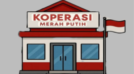 Ilustrasi. Gedung Koperasi Merah Putih.