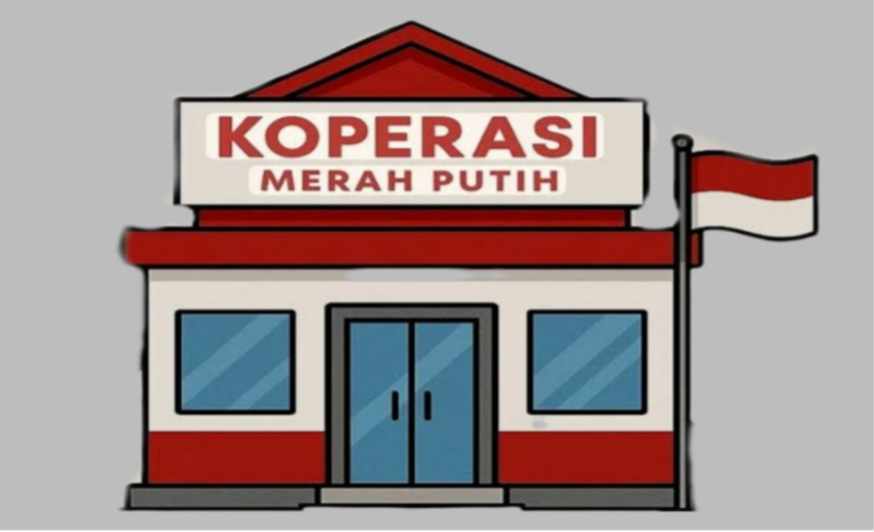 Ilustrasi. Gedung Koperasi Merah Putih.