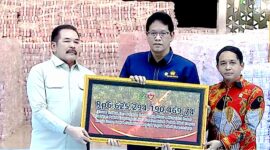 Jaksa Agung secara simbolis menyerahkan Rp 6,6 triliun kepada negara.