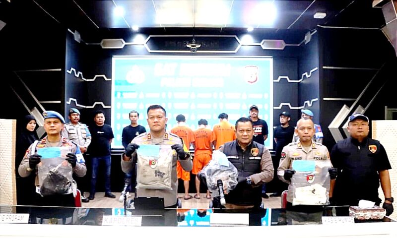 Polres Subang menggelar press release pada Rabu, 31 Desember 2025 pukul 14.00 WIB di Aula Patriatama.