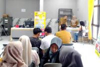 Pada hari pertama pelaksanaan, tercatat sebanyak 300 permohonan KTP yang telah di proses.