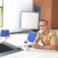 Camat Tanjungsiang, Rano Saeful Sudirman, S.STP., proses pemberhentian resmi kepala desa masih menunggu Surat Keputusan (SK) dari Bupati.