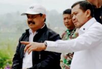 Bupati Sumedang H. Dony Ahmad Munir melakukan kunjungan ke Desa Haurkuning, Kecamatan Paseh.