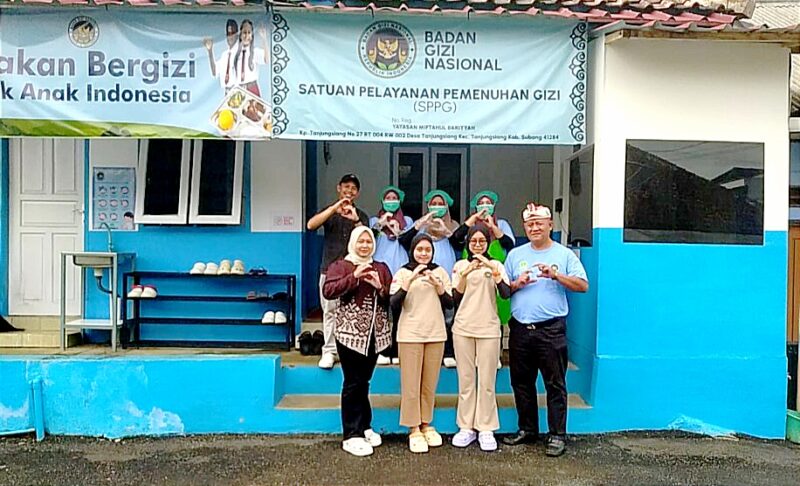 Program Satuan Pelayanan Pemenuhan Gizi (SPPG) di Subang‑Tanjungsiang-Tanjungsiang resmi diluncurkan pada 14 Oktober 2025 lalu. Kamis (15/1/2026).