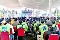 Petugas Gaslah digaji Rp1.250.000 per orang per bulan dengan total anggaran Rp27 miliar per tahun.