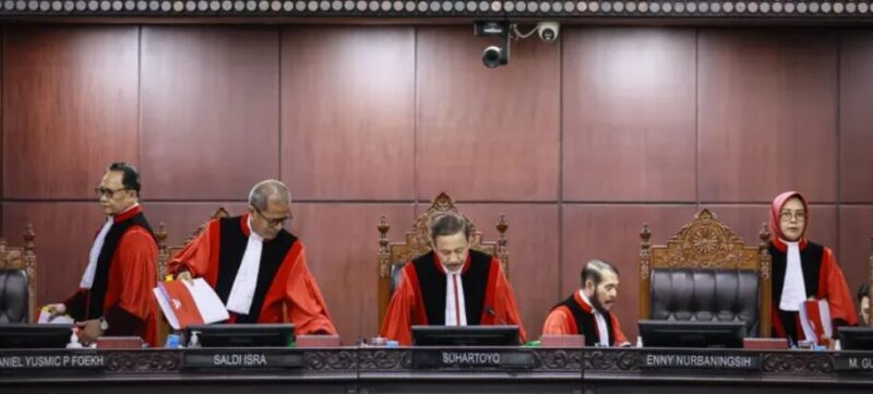 Pemohon uji materi meminta Mahkamah Konstitusi membatalkan aturan yang menempatkan anggaran program MBG sebagai bagian dari pendanaan pendidikan.