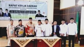 Forum Pondok Pesantren (FPP) Kabupaten Subang dan RMI NU Subang melakukan MOU dengan Direktur Utama Institute Aswaja Centre Indonesia. 