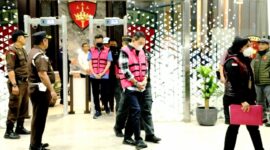 JAM PIDSUS menetapkan 11 orang sebagai Tersangka dalam perkara dugaan tindak pidana korupsi penyimpangan dalam kegiatan ekspor crude palm oil (CPO).