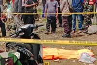 Korban bernama Juanda (23), warga Dusun Dangdeur, Desa Baginda, Kecamatan Sumedang Selatan.