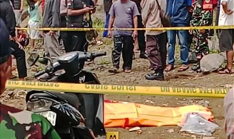 Korban bernama Juanda (23), warga Dusun Dangdeur, Desa Baginda, Kecamatan Sumedang Selatan.