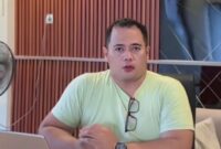 Hendrik Irawan, pria yang viral setelah berjoget. 