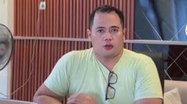 Hendrik Irawan, pria yang viral setelah berjoget. 