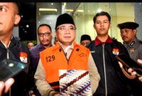 Eks Menteri Agama (Menag) Yaqut Cholil Qoumas saat ini tengah menjalani pemeriksaan kesehatan. 