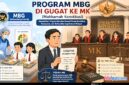 Program Makan Bergizi Gratis (MBG) menjadi sorotan publik setelah diajukan uji materi ke Mahkamah Konstitusi (MK). Foto Ilustrasi. 
