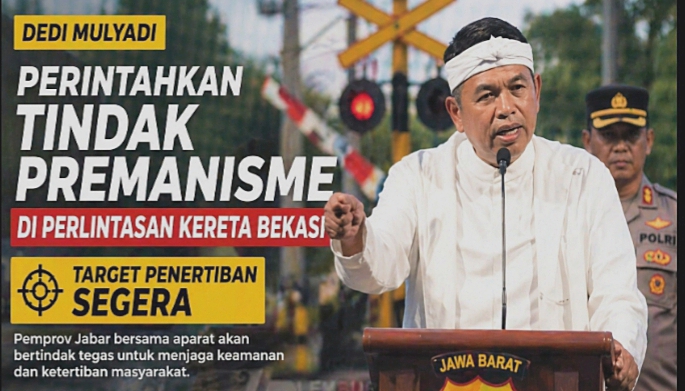 Dedi Mulyadi, memerintahkan jajaran kepolisian, khususnya Polres Kota Bekasi, untuk menindak tegas dugaan praktik premanisme oleh ormas. 