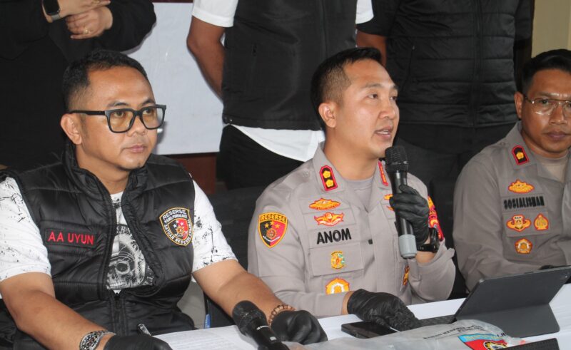 Kapolres Purwakarta, AKBP I Dewa Putu Gede Anom Danujaya. 