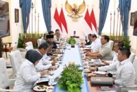 Presiden Prabowo Subianto pimpin ratas di Istana Merdeka, Jakarta. 