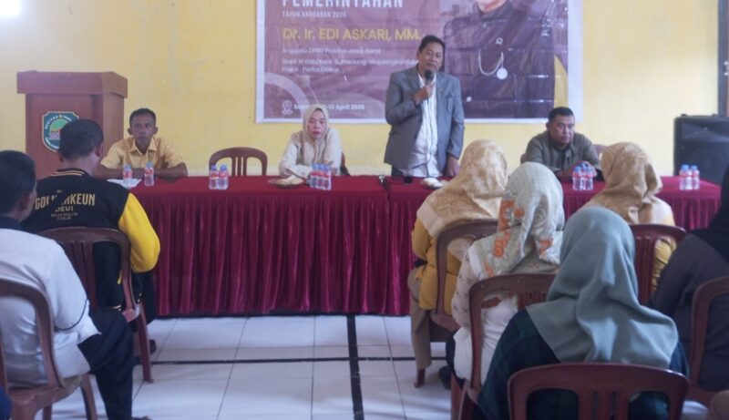 Dr. Ir. Edi Askari telah mengunjungi desa-desa di Kecamatan Cisalak, Tanjungsiang, dan Kasomalang sebagai bentuk tanggung jawabnya sebagai wakil rakyat.