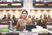 Ketua Dewan Komisioner OJK, Friderica Widyasari Dewi. 