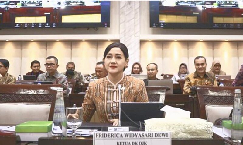 Ketua Dewan Komisioner OJK, Friderica Widyasari Dewi. 