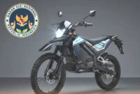 Sepeda motor berlogo BGN yang sempat viral di media sosial. 