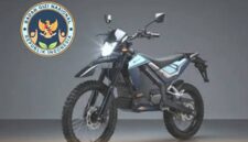 Sepeda motor berlogo BGN yang sempat viral di media sosial.
