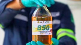 Bahan bakar biodiesel 50 persen (B50) yang ditargetkan mulai diimplementasikan pada 1 Juli 2026.