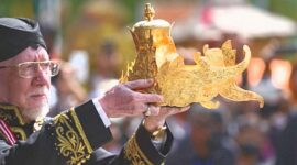 Kirab Mahkota Binokasih akan menjadi agenda utama dalam rangkaian Milangkala Tatar Sunda yang digelar pada 8–9 Mei 2026 di Kabupaten Sumedang. Foto. Sumedang kab.go.id.