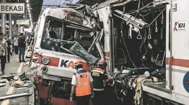 Insiden terjadi di emplasemen KM 28+920 dan berdampak pada operasional perjalanan kereta di lintas tersebut.