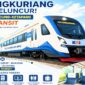 KAI resmi meluncurkan Kereta Api (KA) Sangkuriang, yang melayani rute langsung dari Stasiun Bandung menuju Stasiun Ketapang tanpa transit.