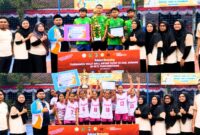 Grand final Turnamen Bola Voli tingkat SD/MI se-Kabupaten Subang berlangsung meriah dan penuh semangat pada Minggu (3/5/2026).