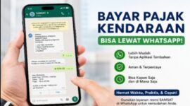 Bapenda memperluas kanal pembayaran pajak kendaraan bermotor dengan menghadirkan layanan digital berbasis chatbot WhatsApp serta integrasi e-Samsat dalam aplikasi DIGI by Bank BJB.