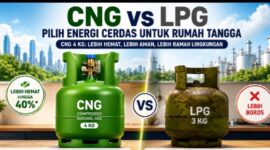 Pemerintah menyatakan CNG lebih hemat dari LPG. 