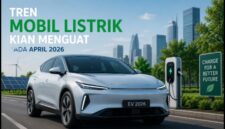 Penjualan mobil di Indonesia melonjak signifikan pada April 2026.