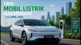 Penjualan mobil di Indonesia melonjak signifikan pada April 2026.