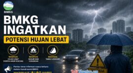 BMKG ingatkan masyarakat agar meningkatkan kewaspadaan terhadap potensi cuaca ekstrem yang dapat terjadi sewaktu-waktu. 