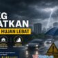 BMKG ingatkan masyarakat agar meningkatkan kewaspadaan terhadap potensi cuaca ekstrem yang dapat terjadi sewaktu-waktu. 