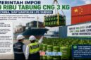 Pemerintah Impor 100 Ribu Tabung CNG 3 Kg dari China, Siap Gantikan LPG Subsidi. 
Poto. Ilustrasi 