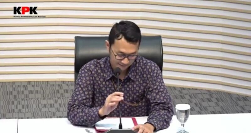 Juru Bicara KPK, Budi Prasetyo. 