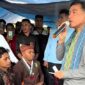 Gibran melakukan kunjungan kerja ke Kecamatan Amfoang Barat Daya, Kabupaten Kupang, NTT.